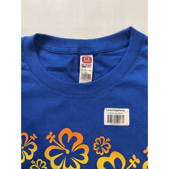 Cozumel Mexico T Shirt Womens Medium Short Sleeve Tee Blue Graphic Comfort NEW - Picture 5 of 5